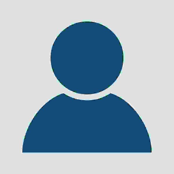 A blue user icon on blue background vector