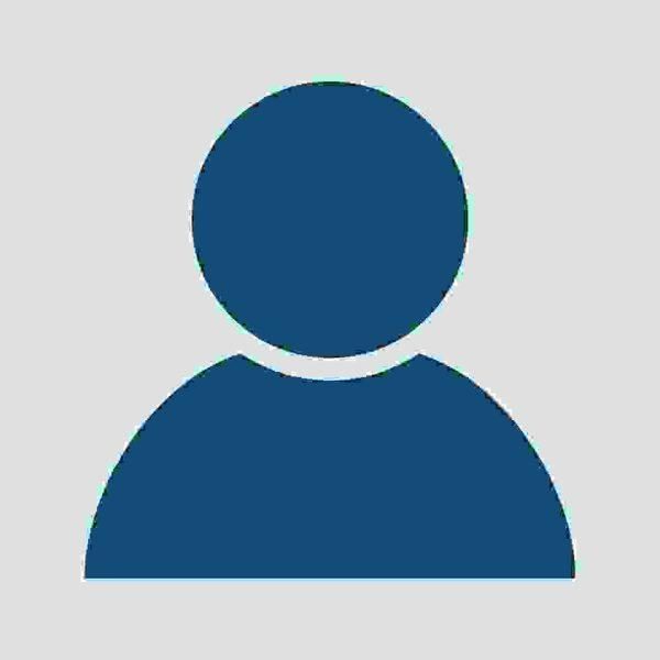 A blue user icon on blue background vector
